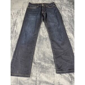 Mavi Marcus Slim Straight Leg Jeans Mens 31x32 Dark Indigo Blue Denim M003519142